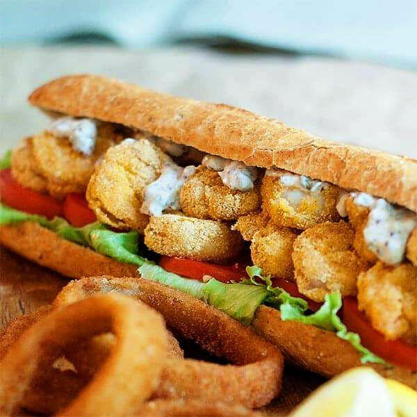 P5. Soft Shell Crab Sandwich
