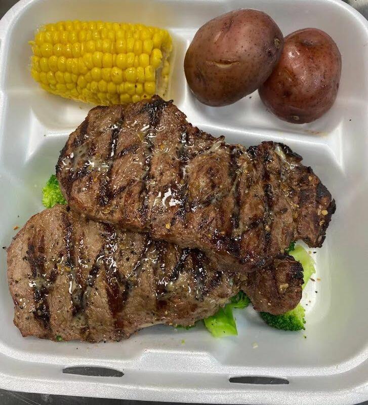 Lunch- Grilled Steak