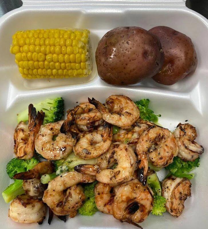 Dinner- Grilled Shrimp