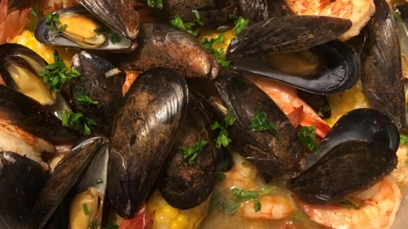 Boiled Green Mussel