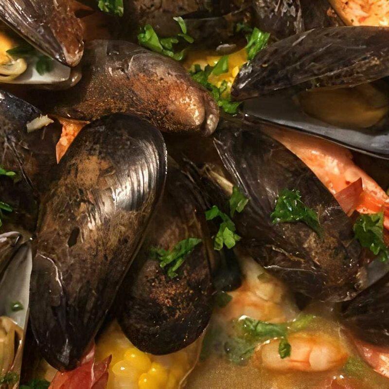 Boiled Black Mussel