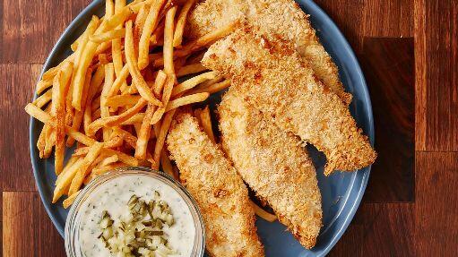 M3. Fried Tilapia Basket(3Pcs)